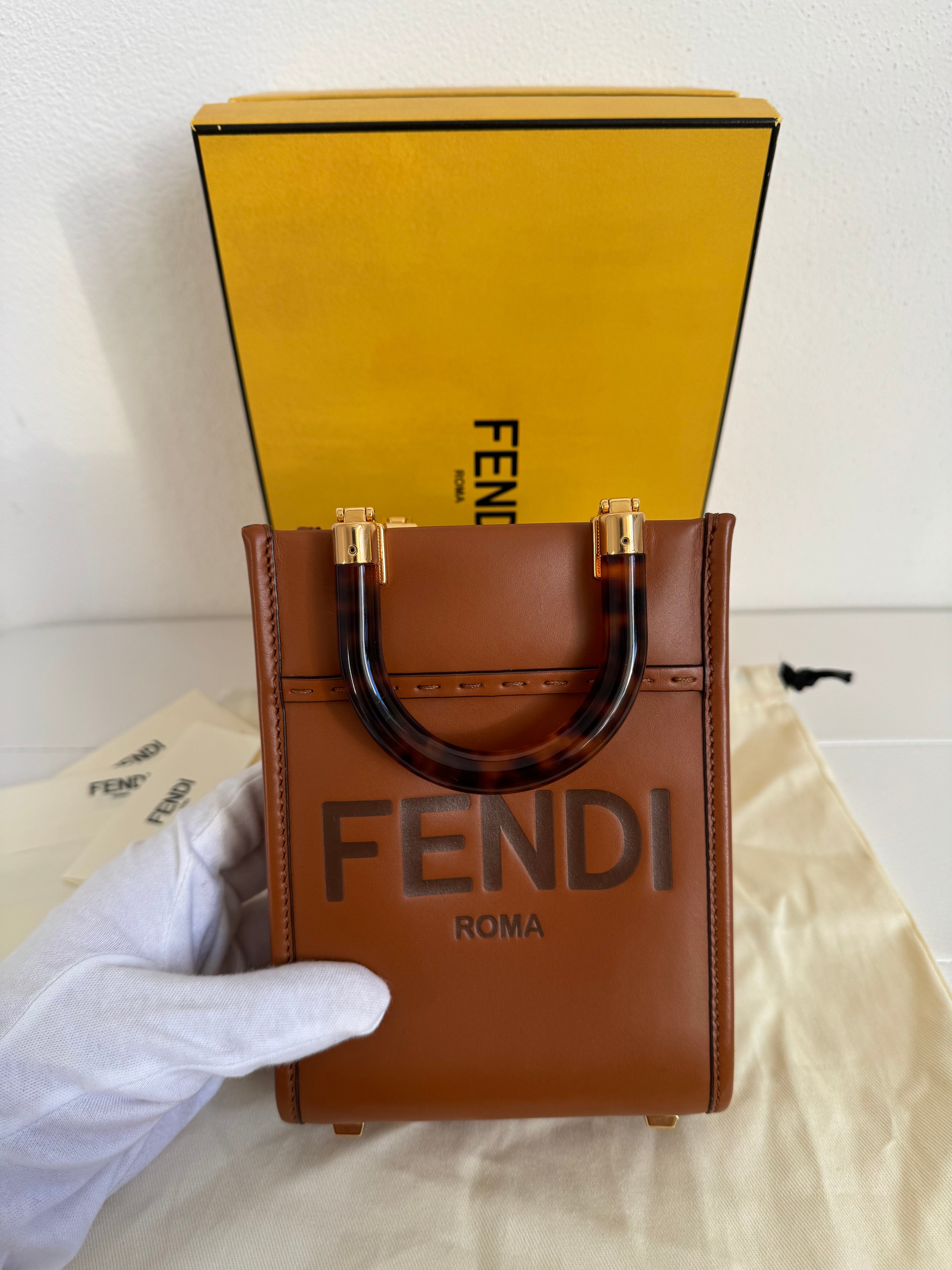 Fendi Mini Sunshine Shopper