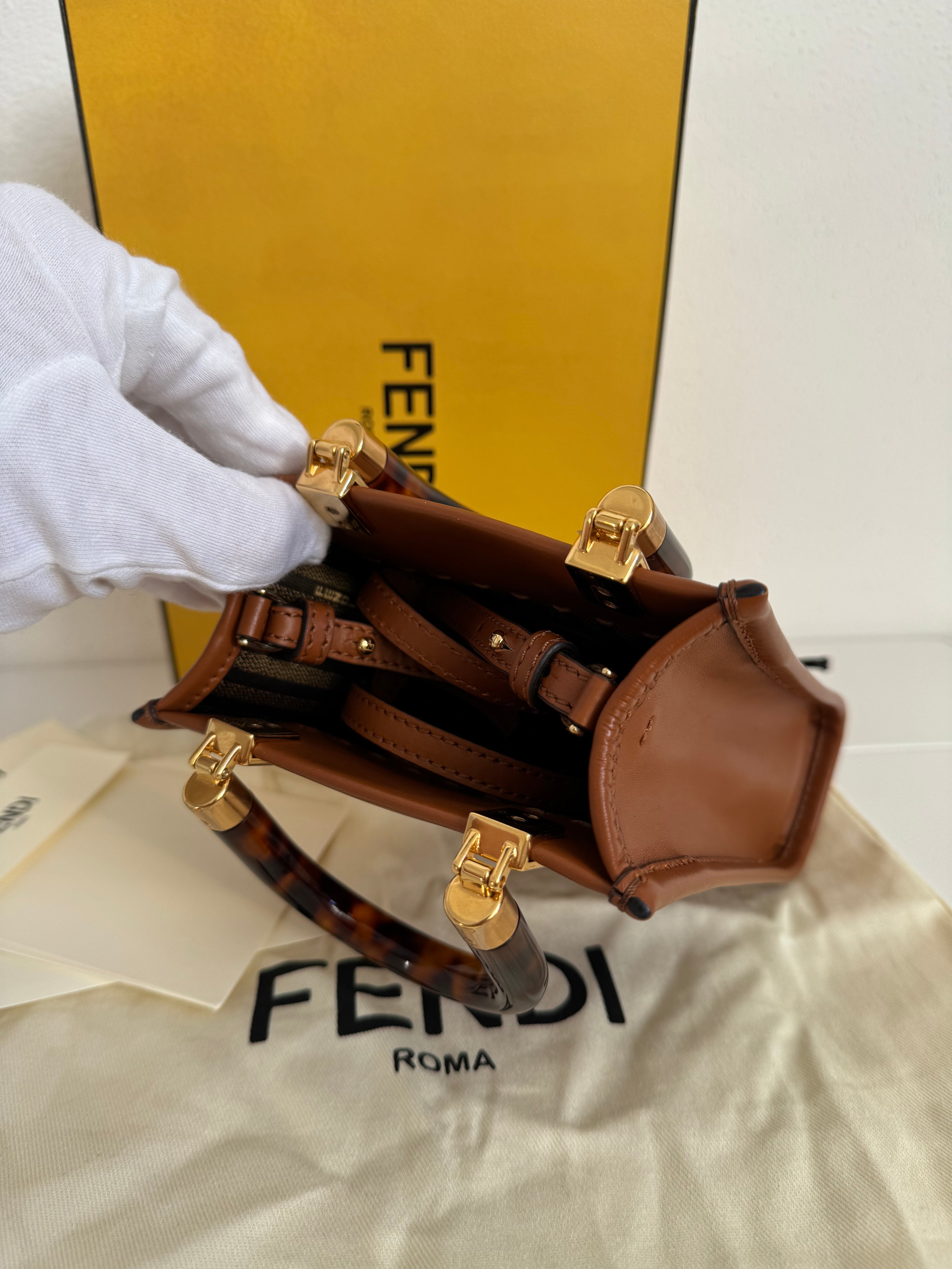 Fendi Mini Sunshine Shopper