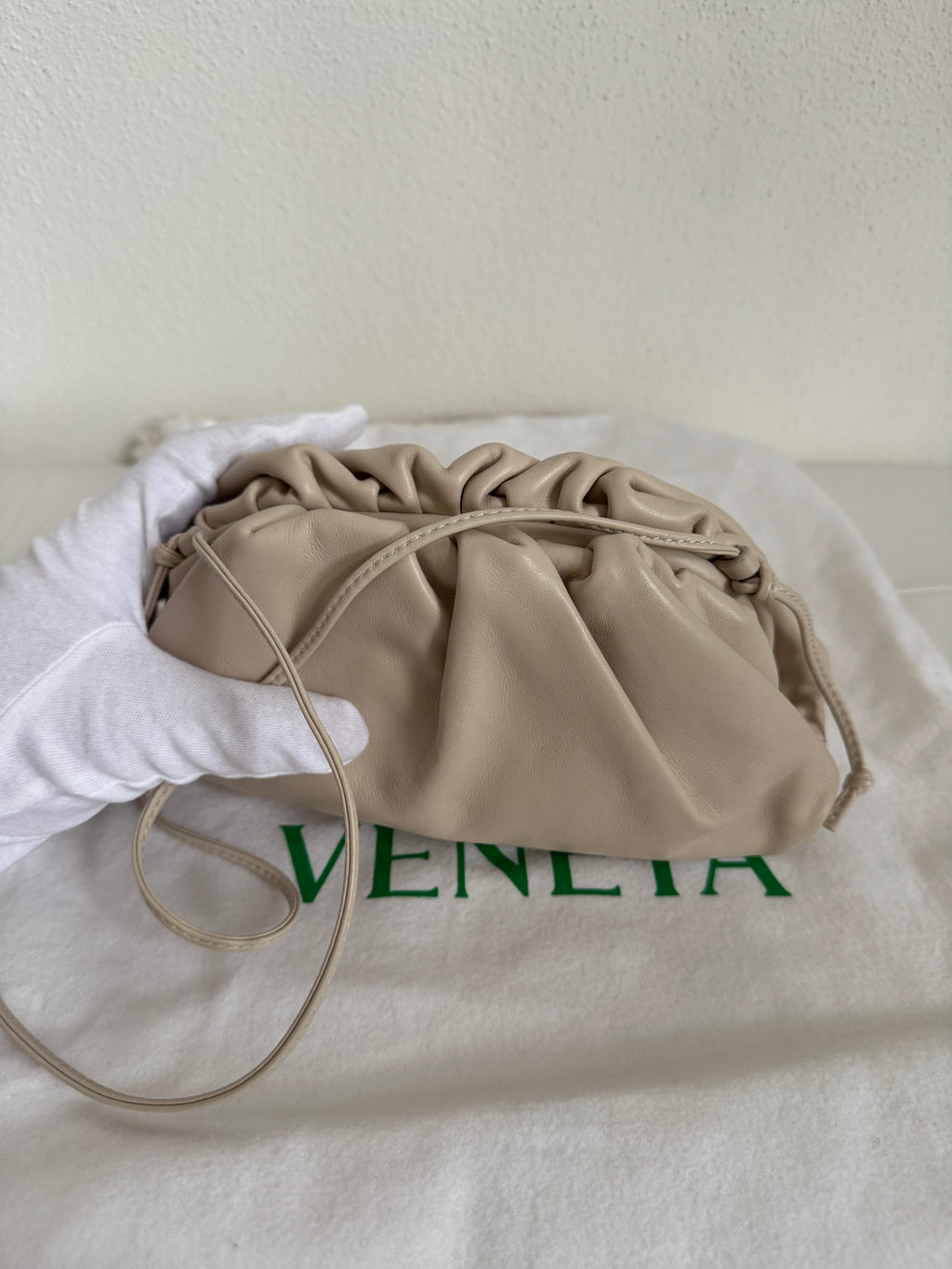 Bottega Veneta Mini Pouch Porridge
