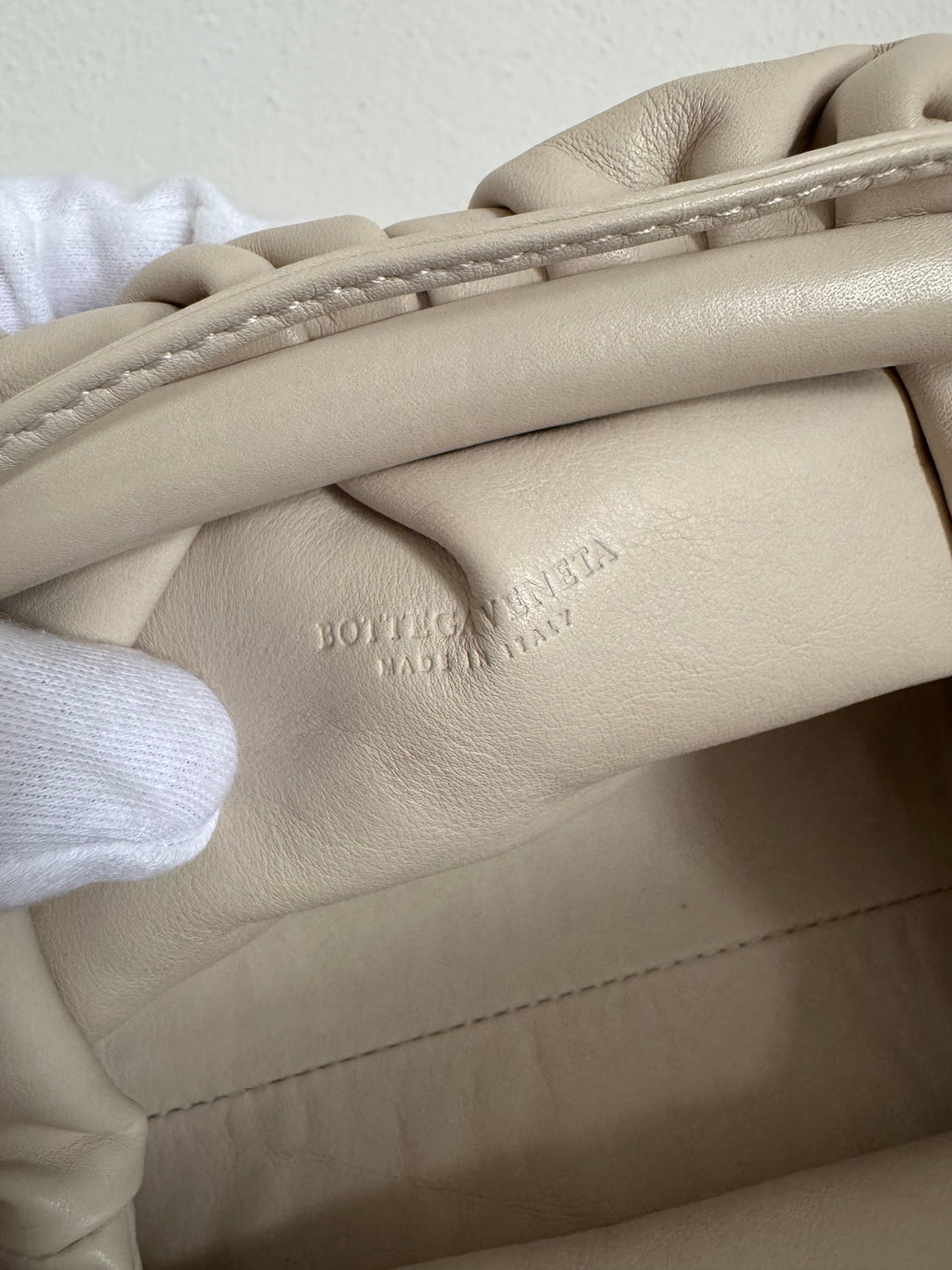 Bottega Veneta Mini Pouch Porridge