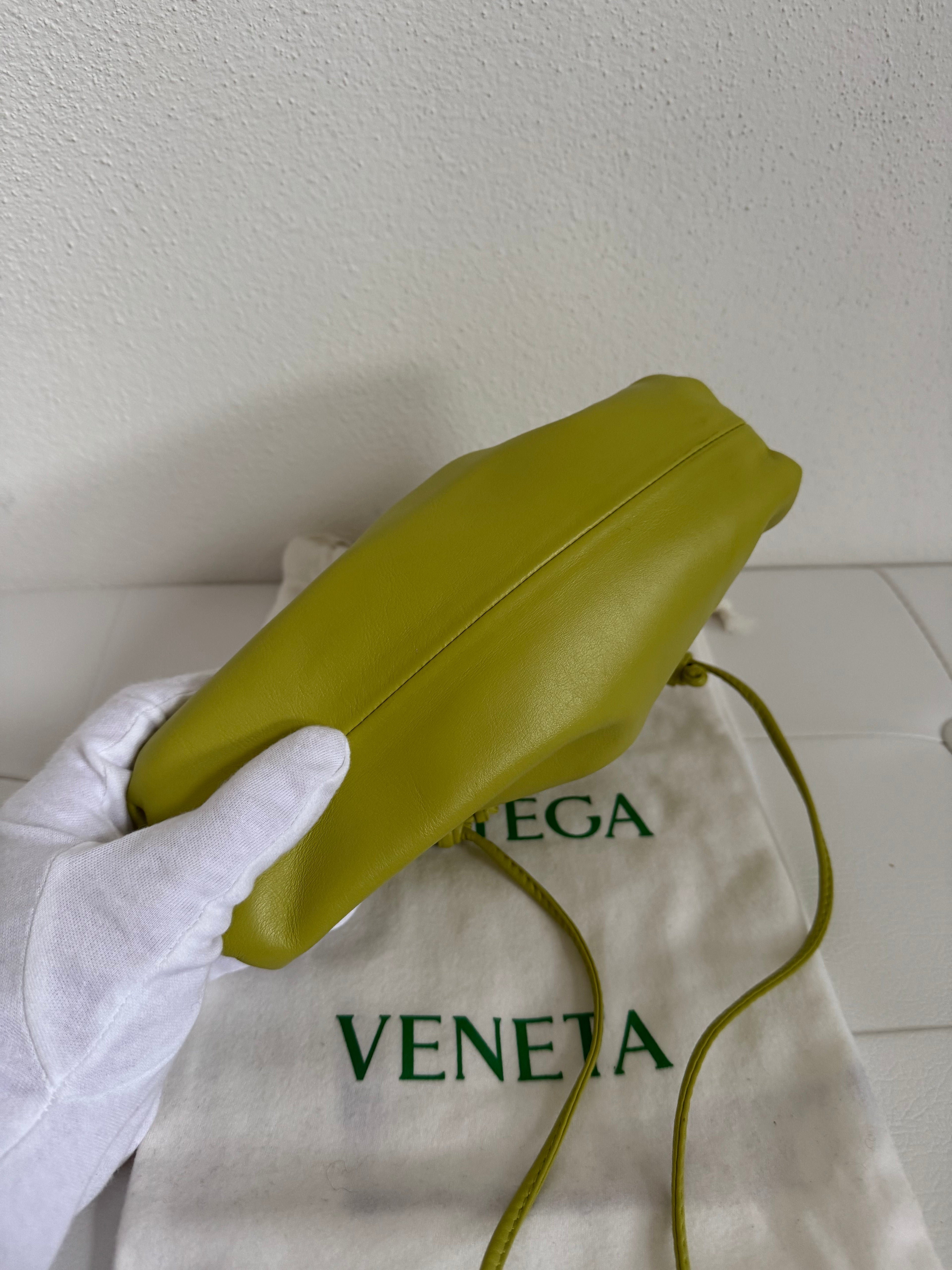 Bottega Veneta Mini Pouch Kiwi