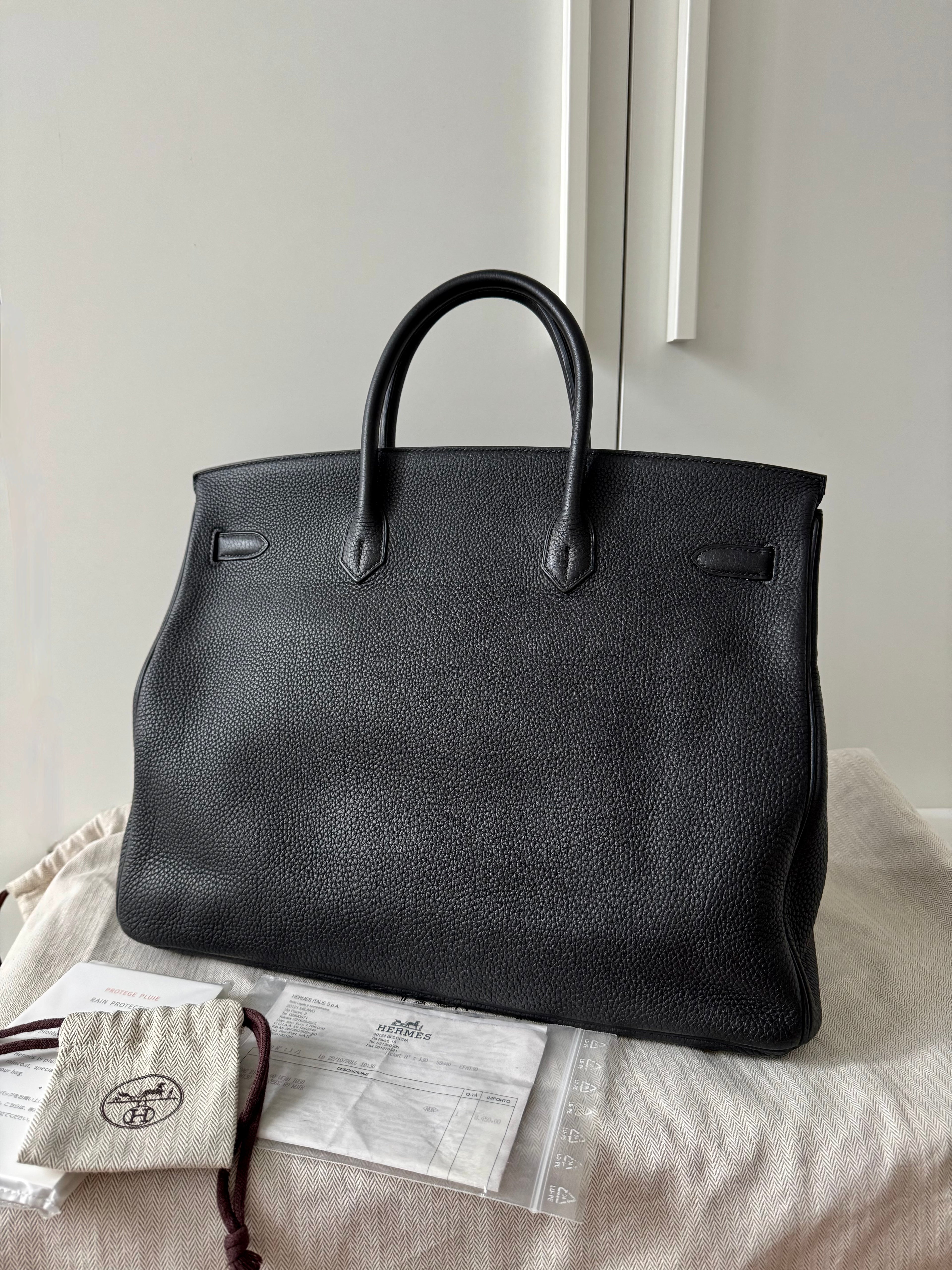 Hermès Birkin 40 Black Togo
