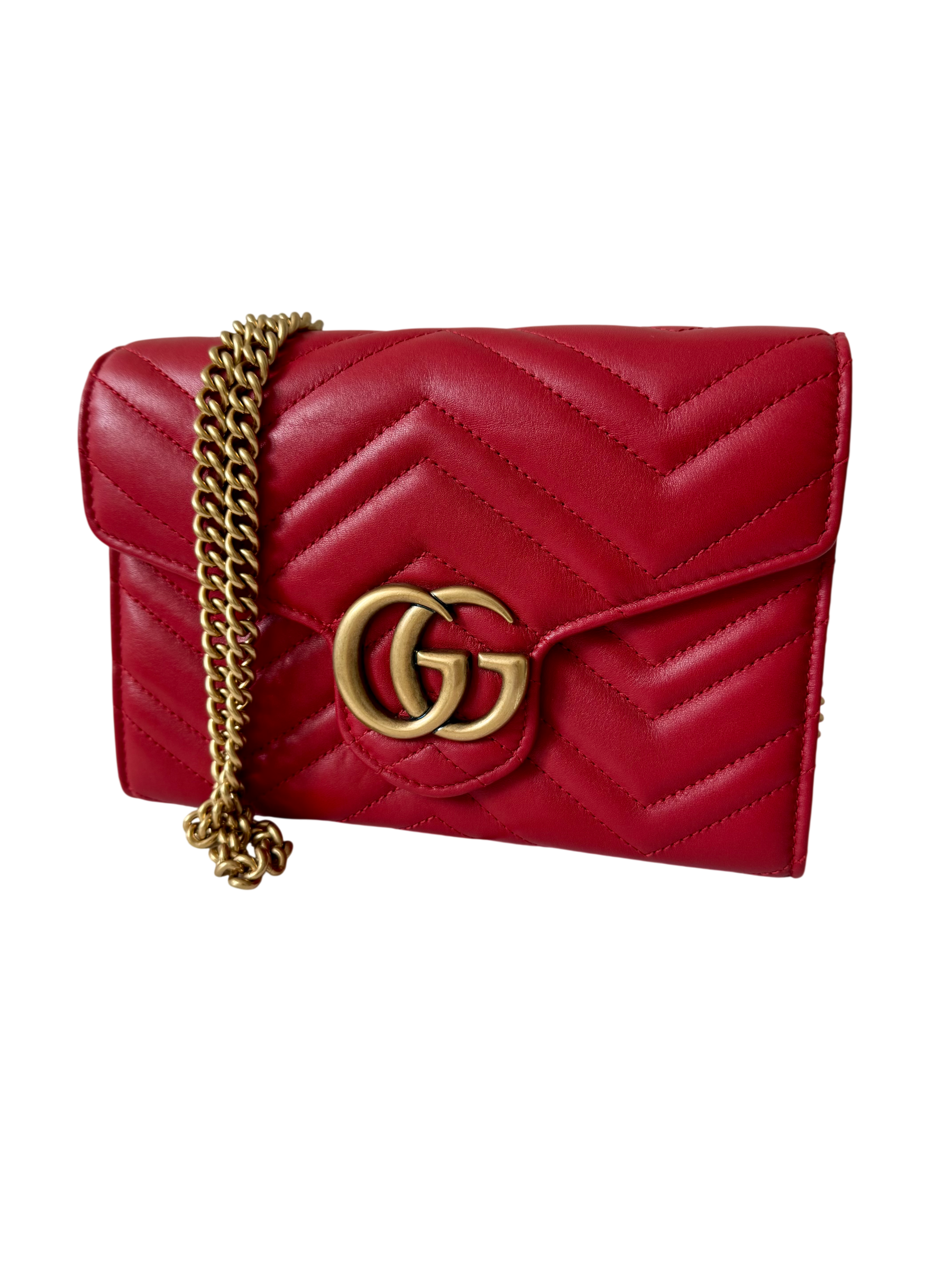 Gucci Marmont Wallet On Chain Maxi
