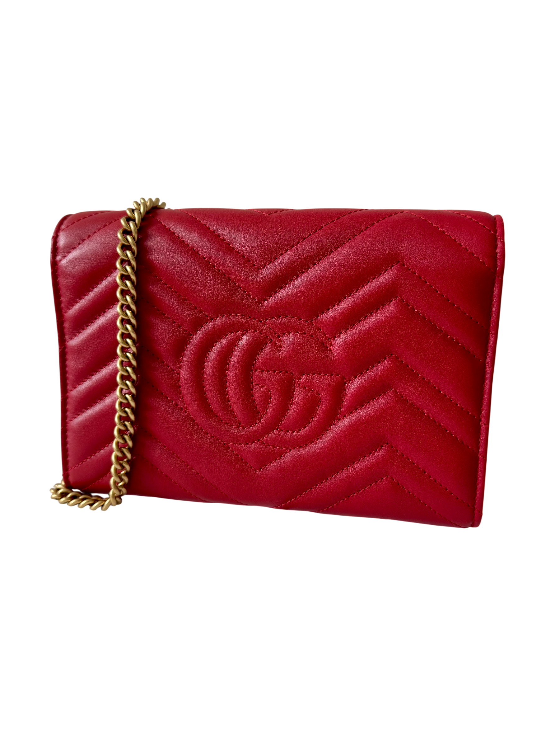 Gucci Marmont Wallet On Chain Maxi