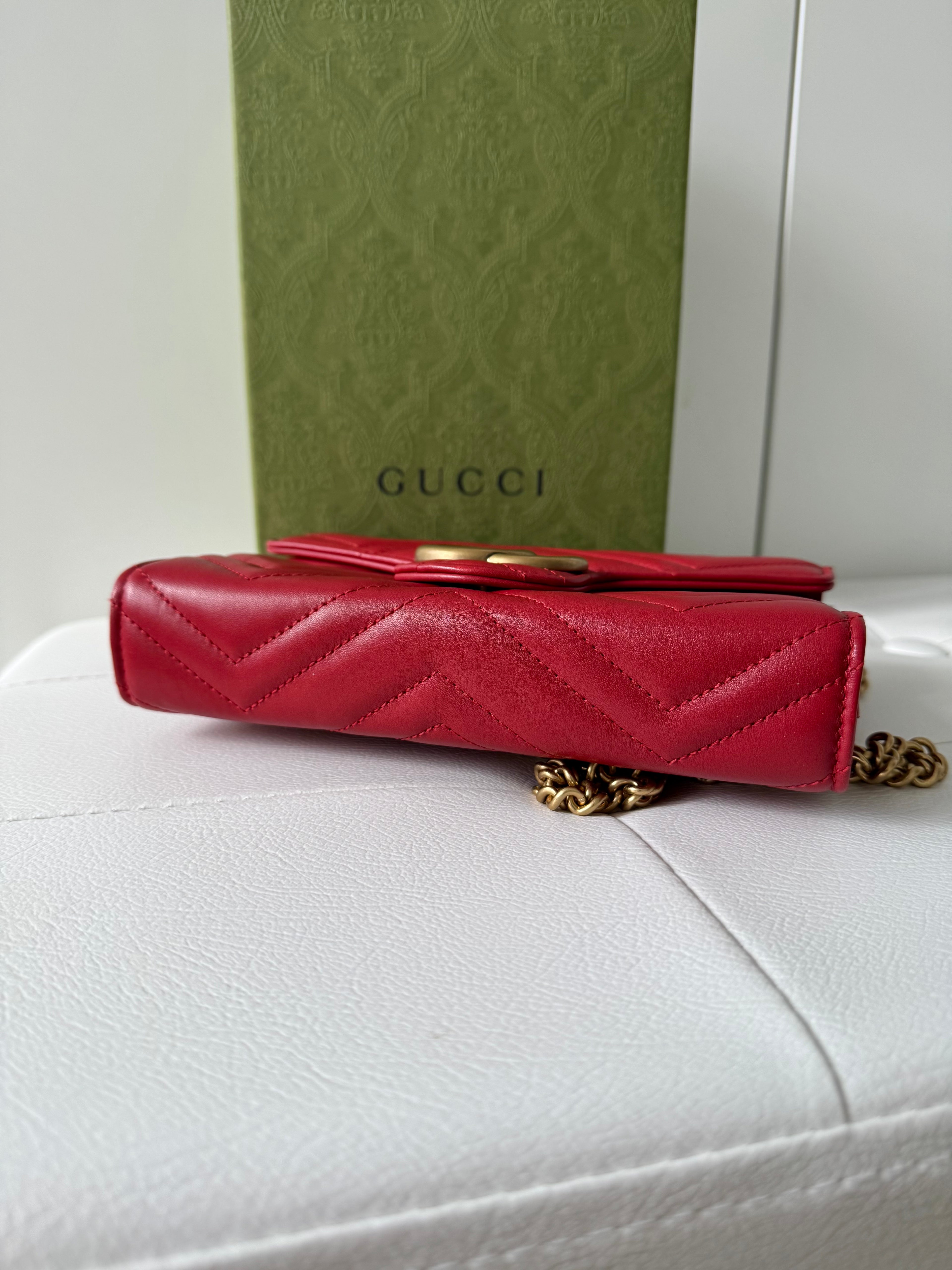Gucci Marmont Wallet On Chain Maxi