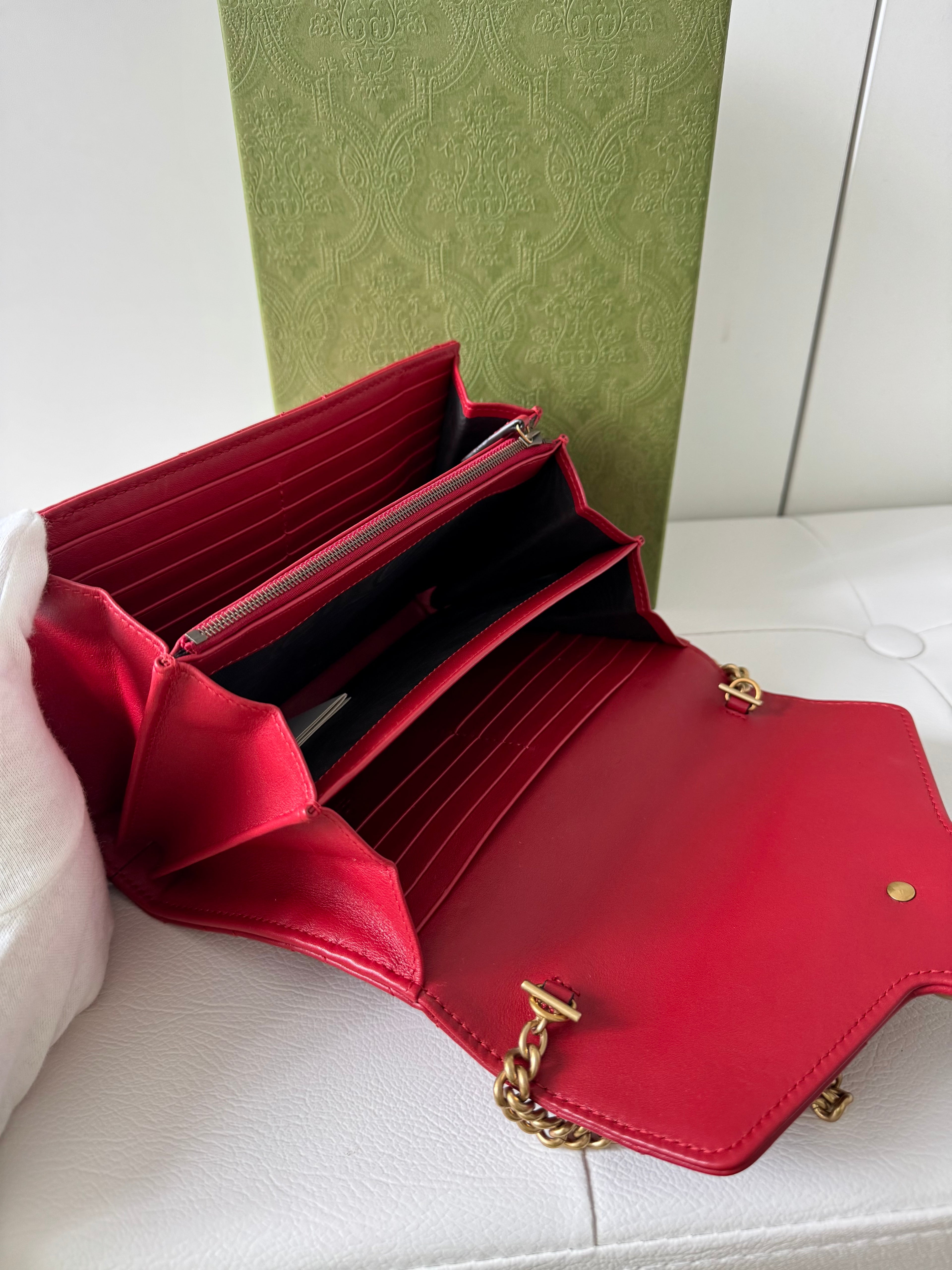 Gucci Marmont Wallet On Chain Maxi