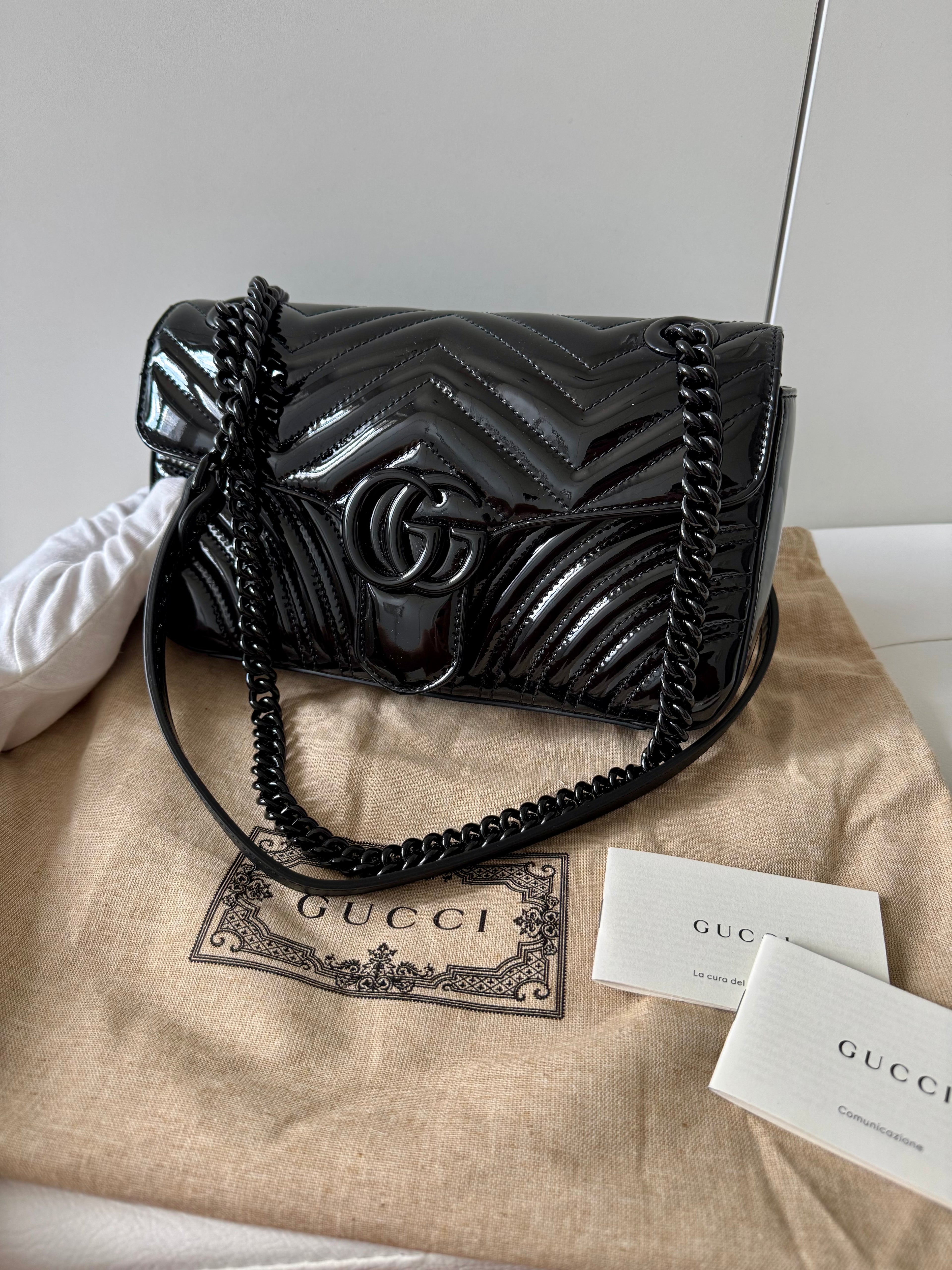 Gucci Marmont Pelle Lucida