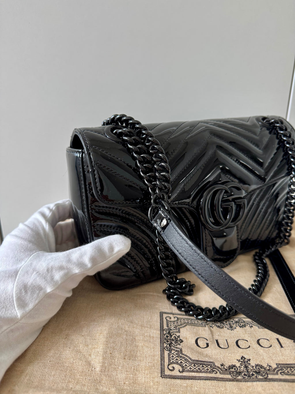 Gucci Marmont Pelle Lucida