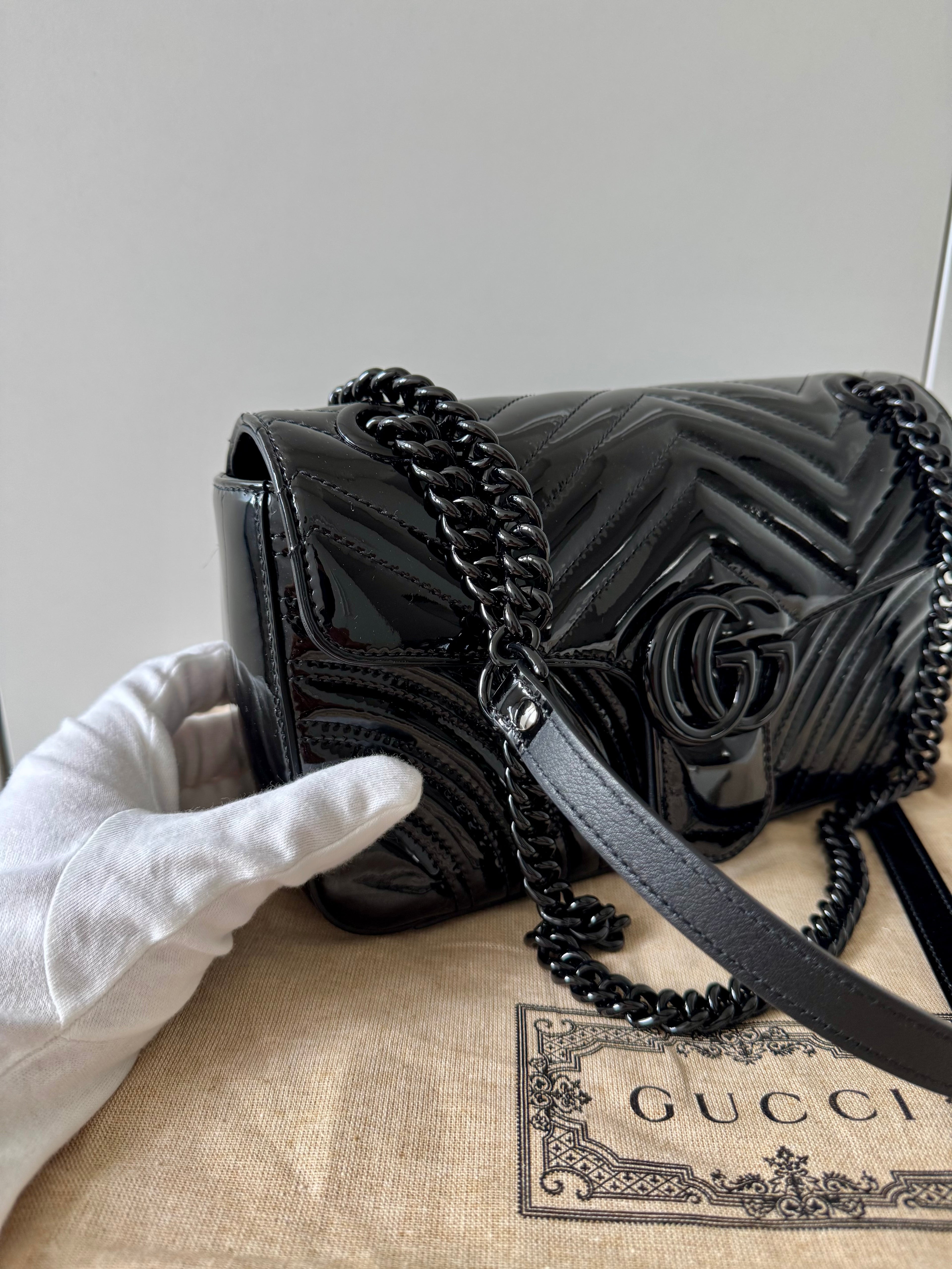 Gucci Marmont Pelle Lucida
