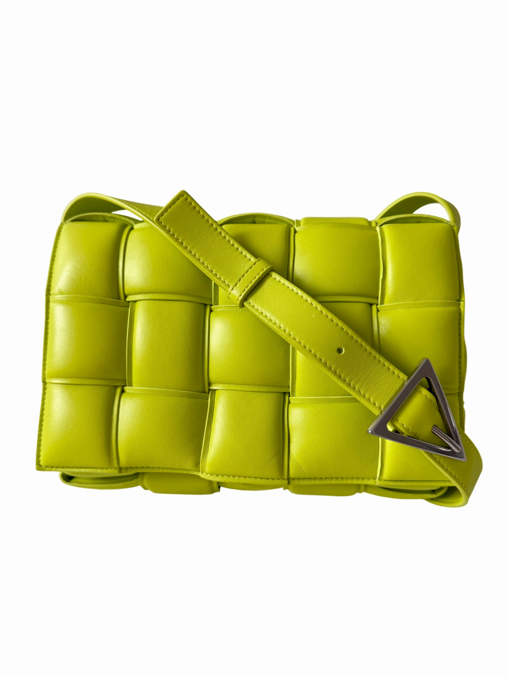 Bottega Veneta Padded Cassette Lime