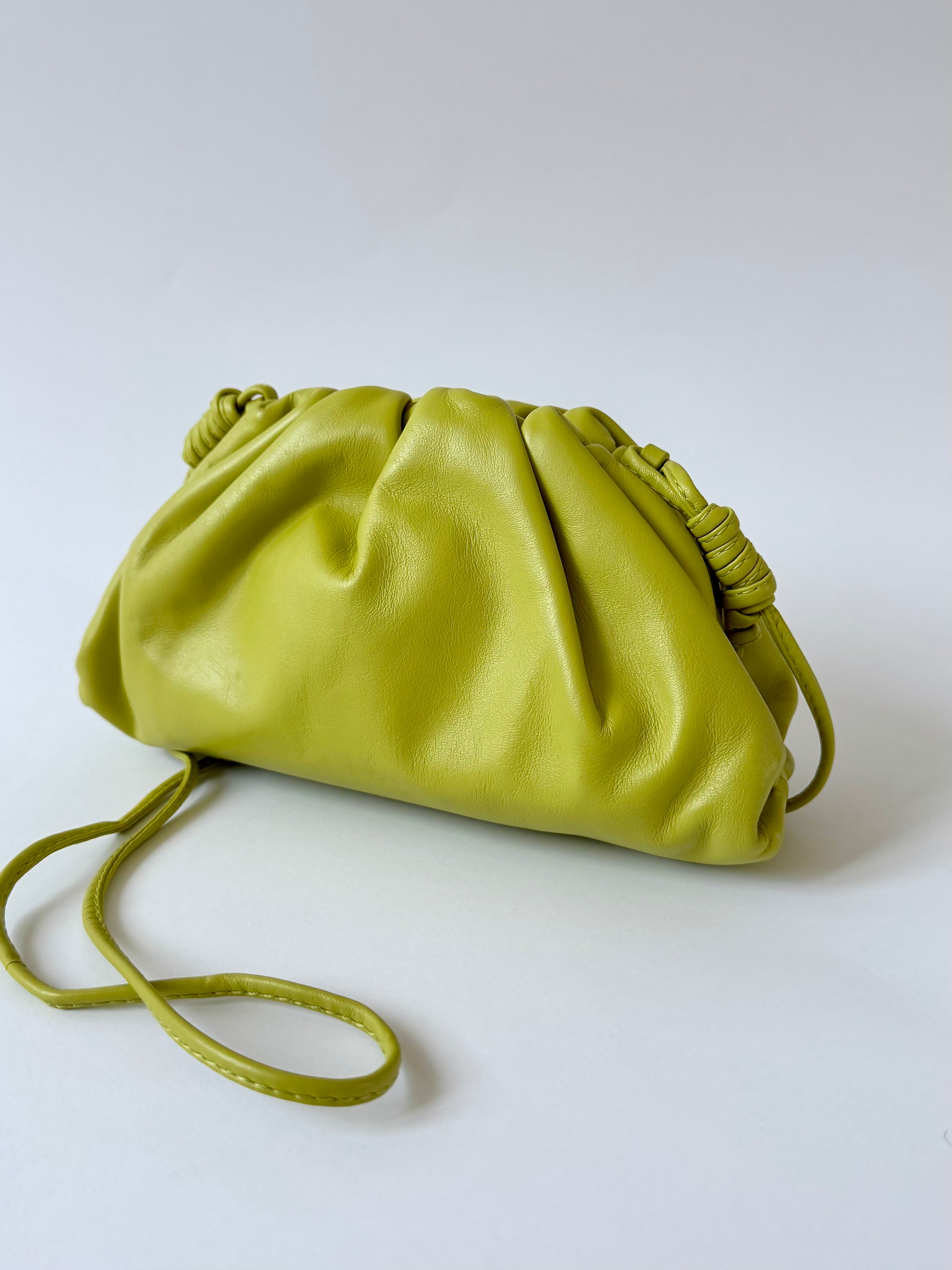 Bottega Veneta Mini Pouch Kiwi