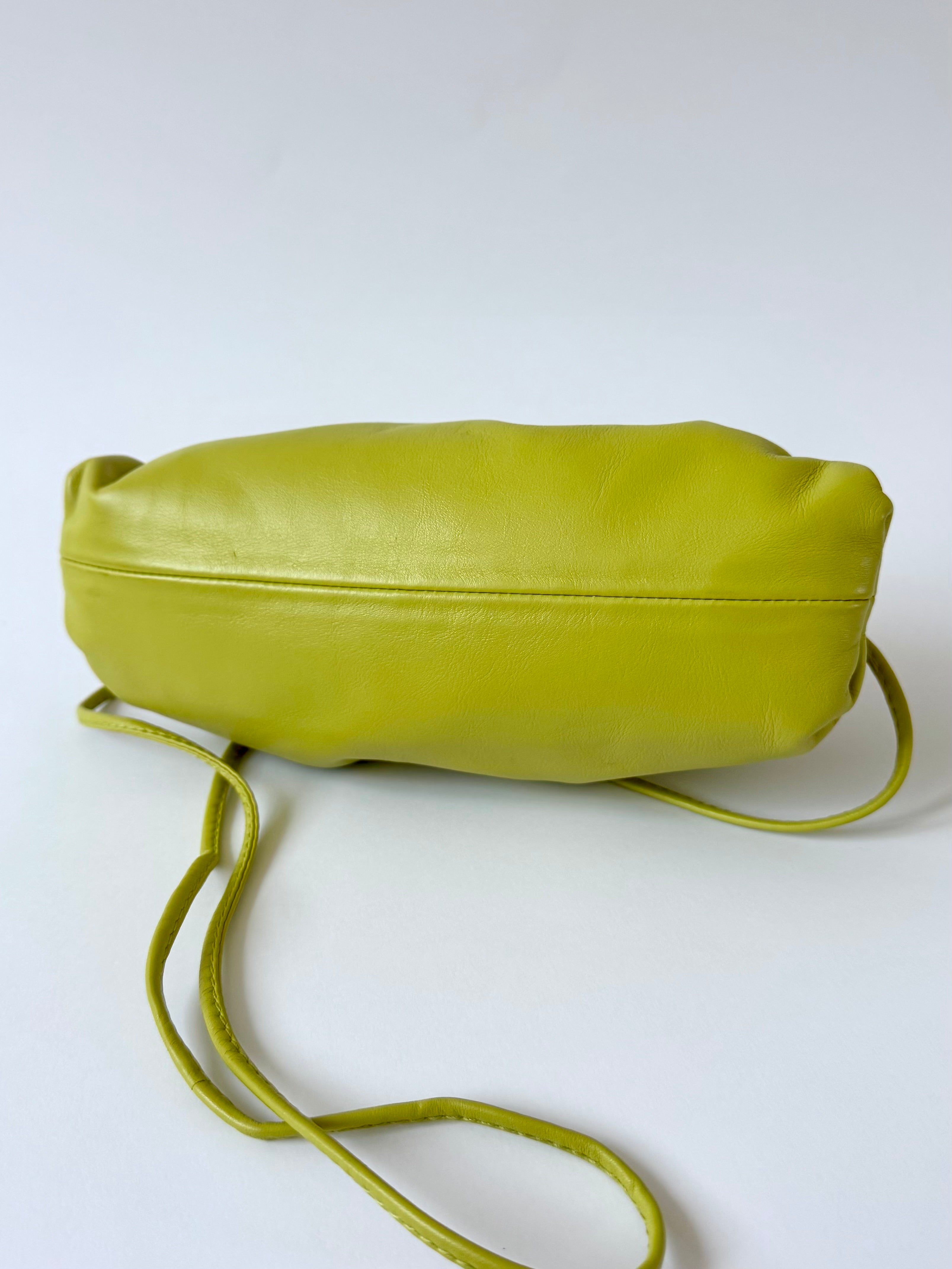 Bottega Veneta Mini Pouch Kiwi