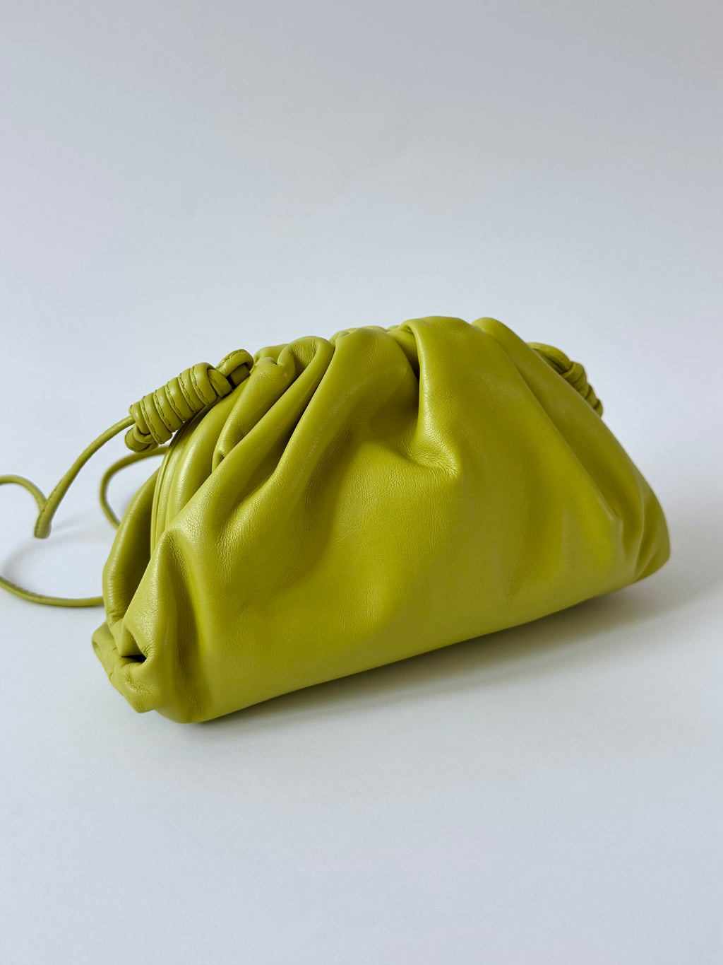 Bottega Veneta Mini Pouch Kiwi