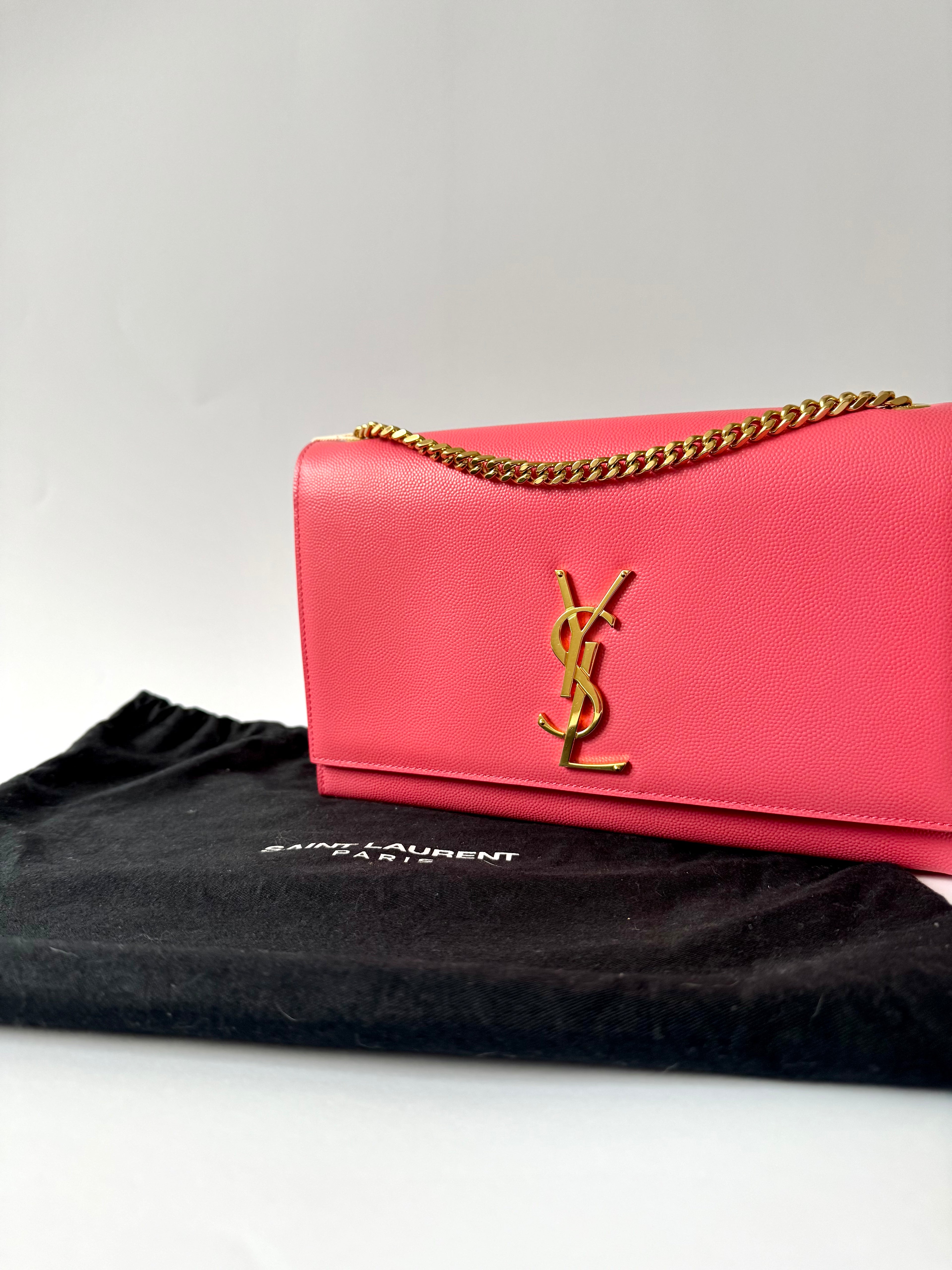 Saint Laurent Kate Medium Pink