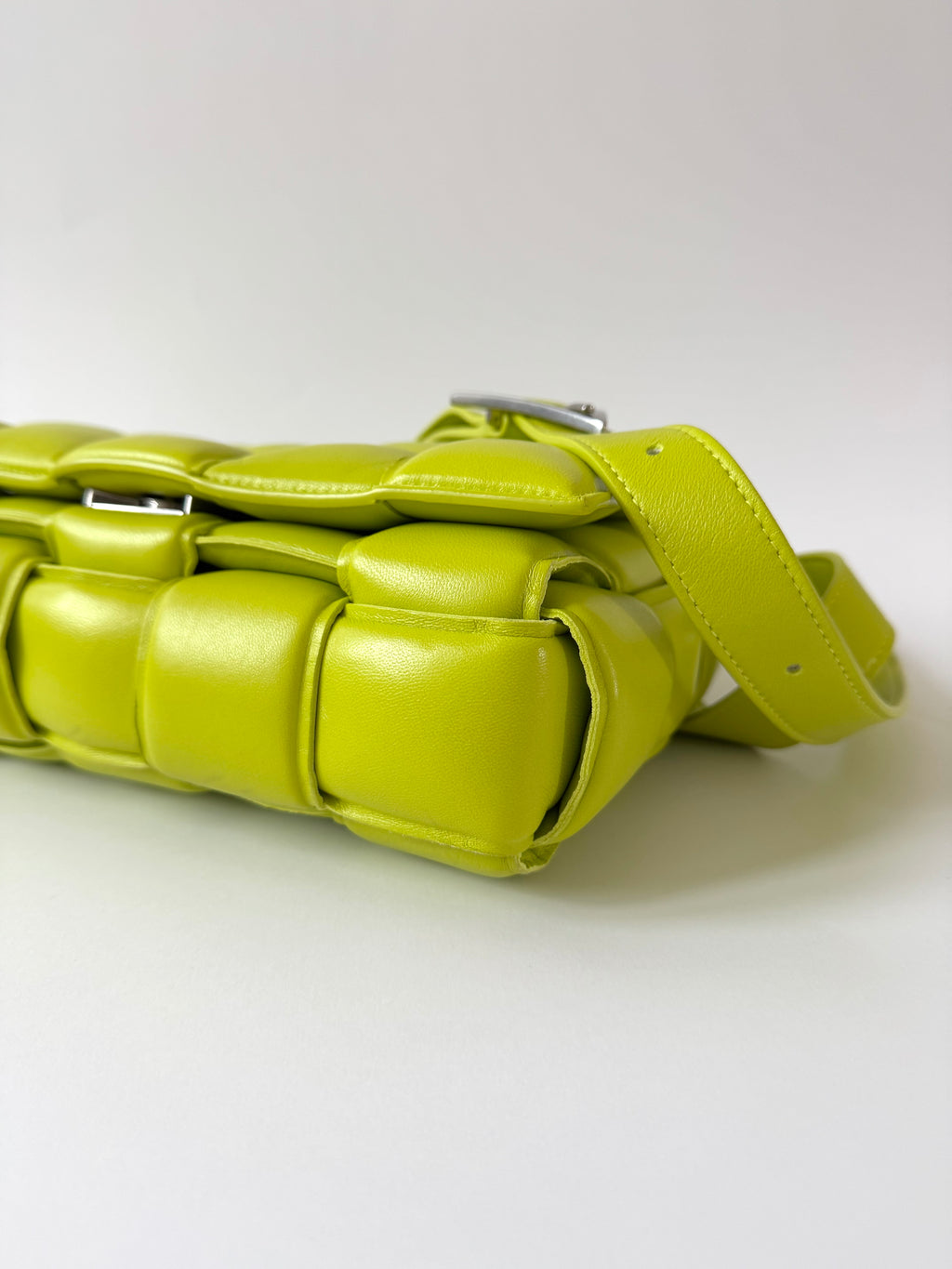 Bottega Veneta Padded Cassette Lime
