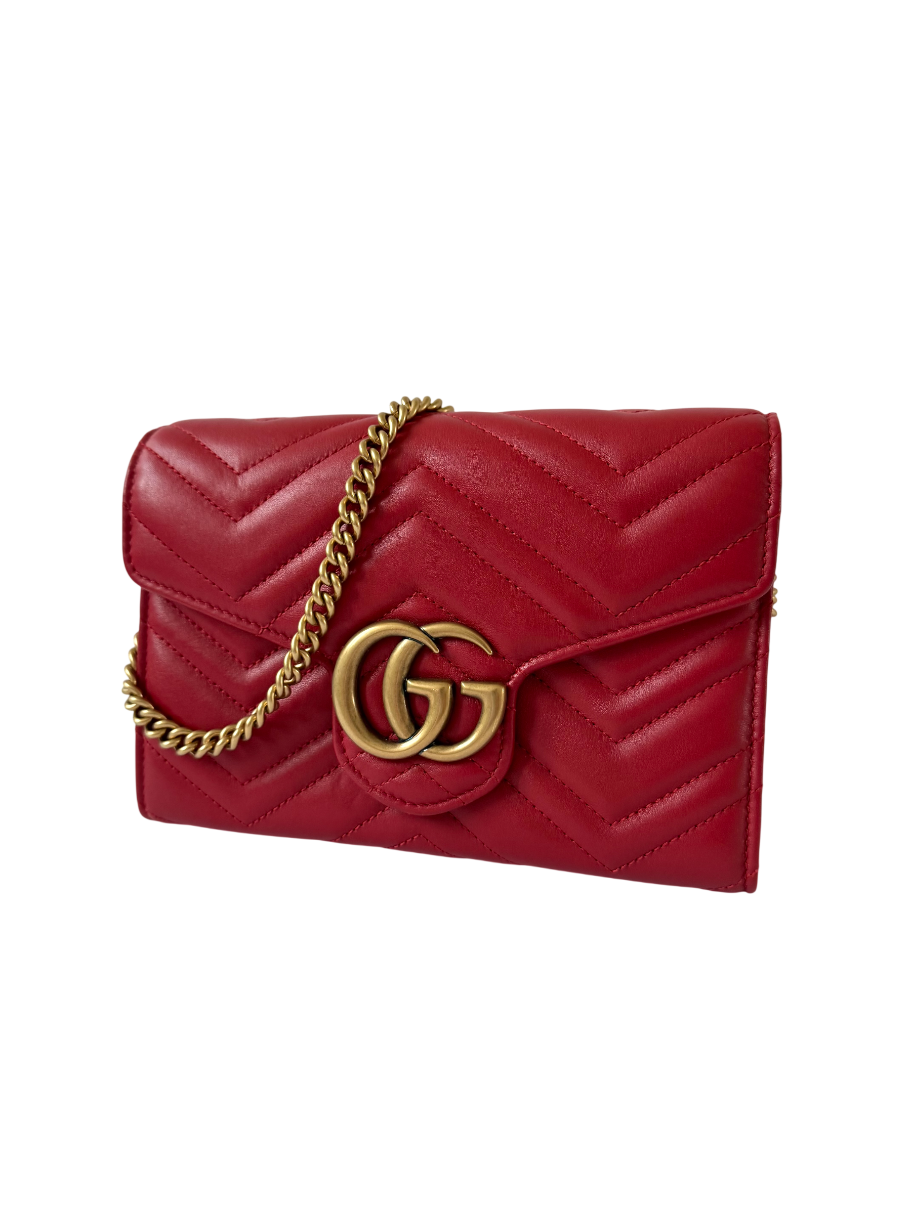 Gucci Marmont Wallet On Chain Maxi