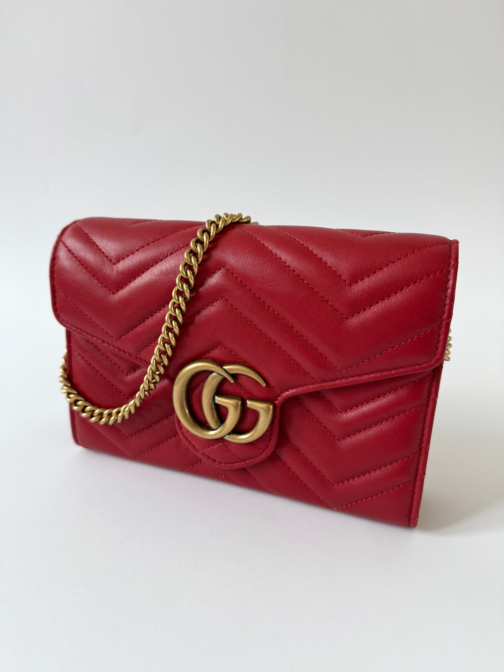Gucci Marmont Wallet On Chain Maxi