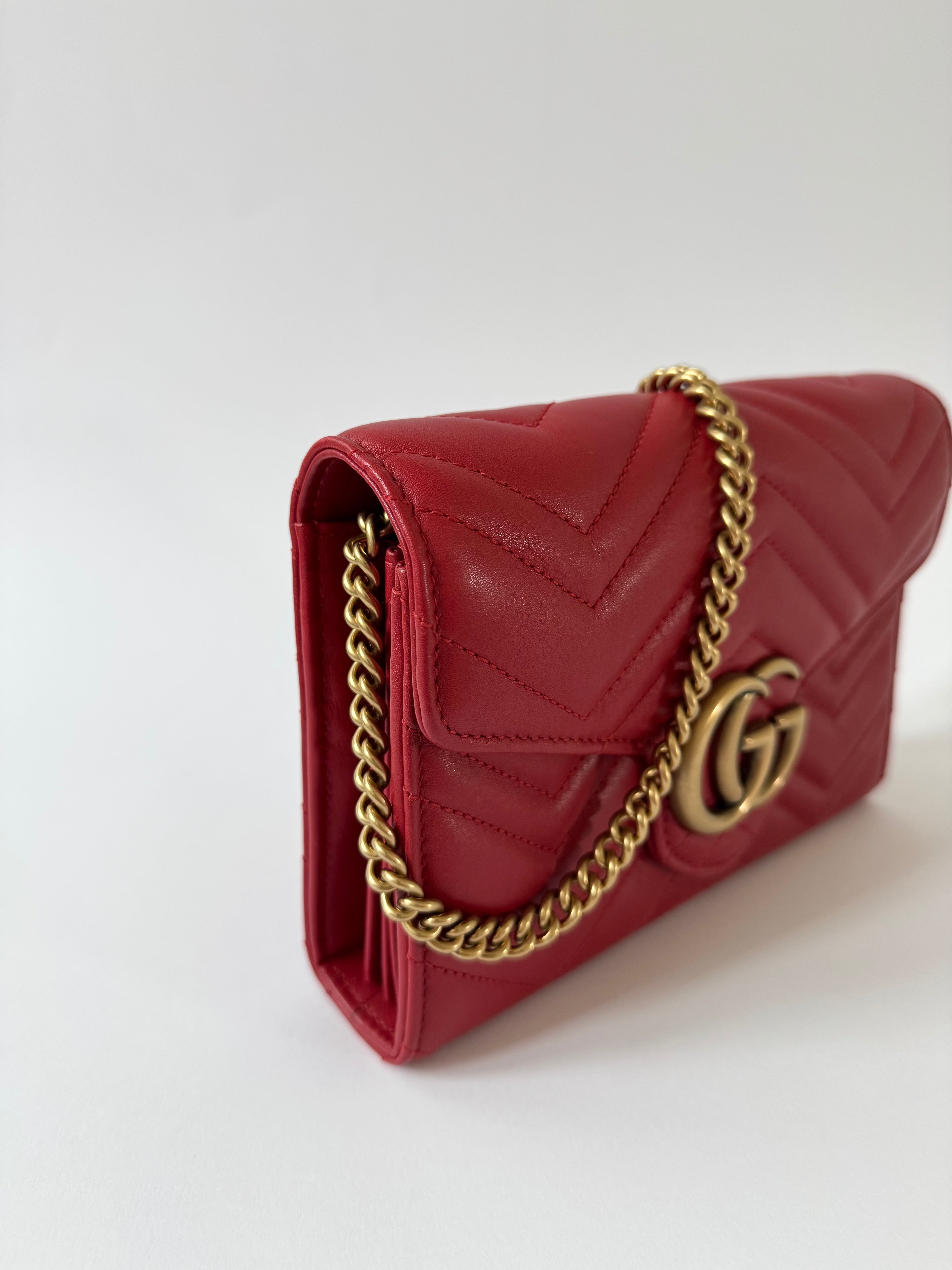Gucci Marmont Wallet On Chain Maxi