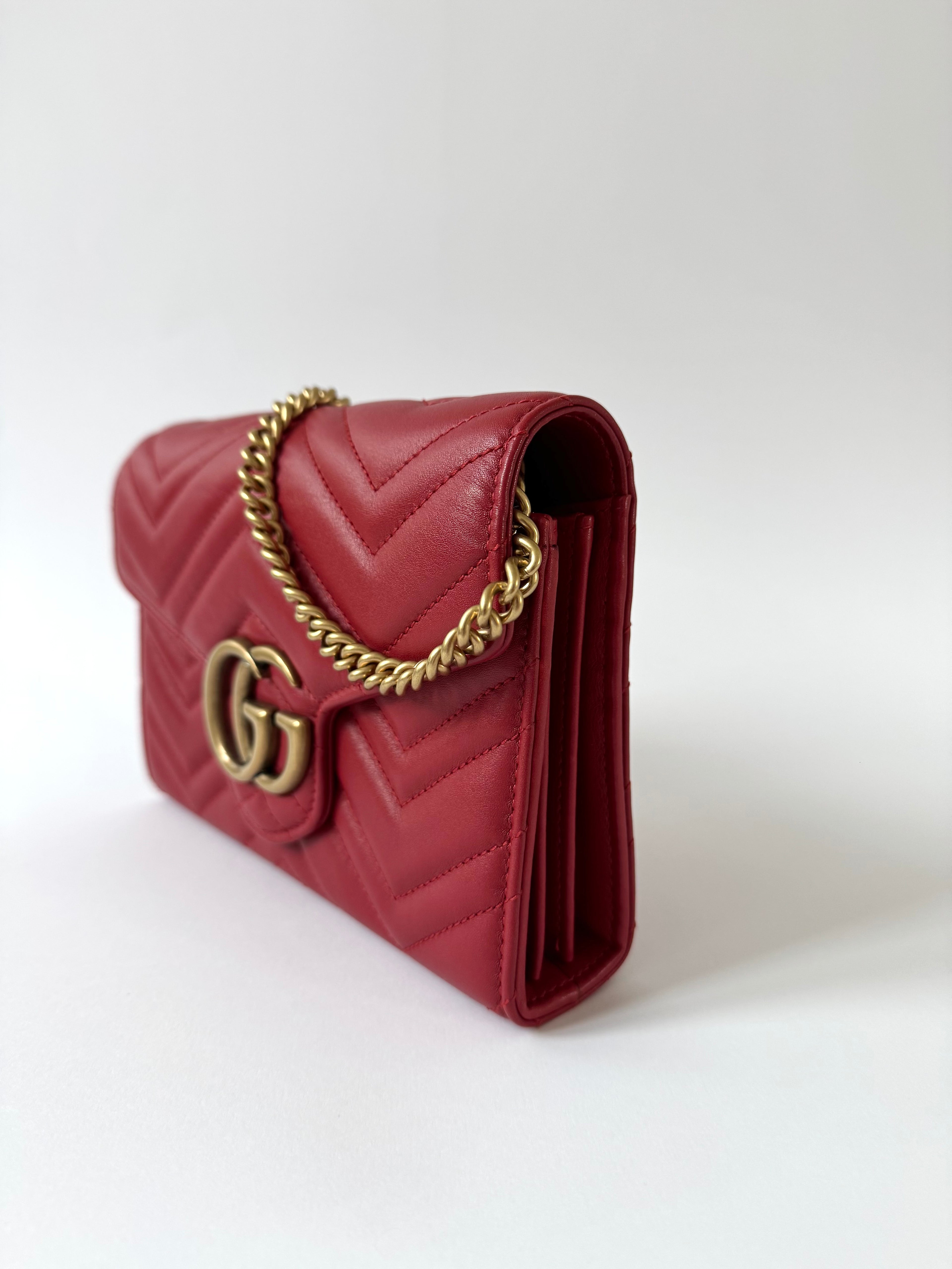Gucci Marmont Wallet On Chain Maxi