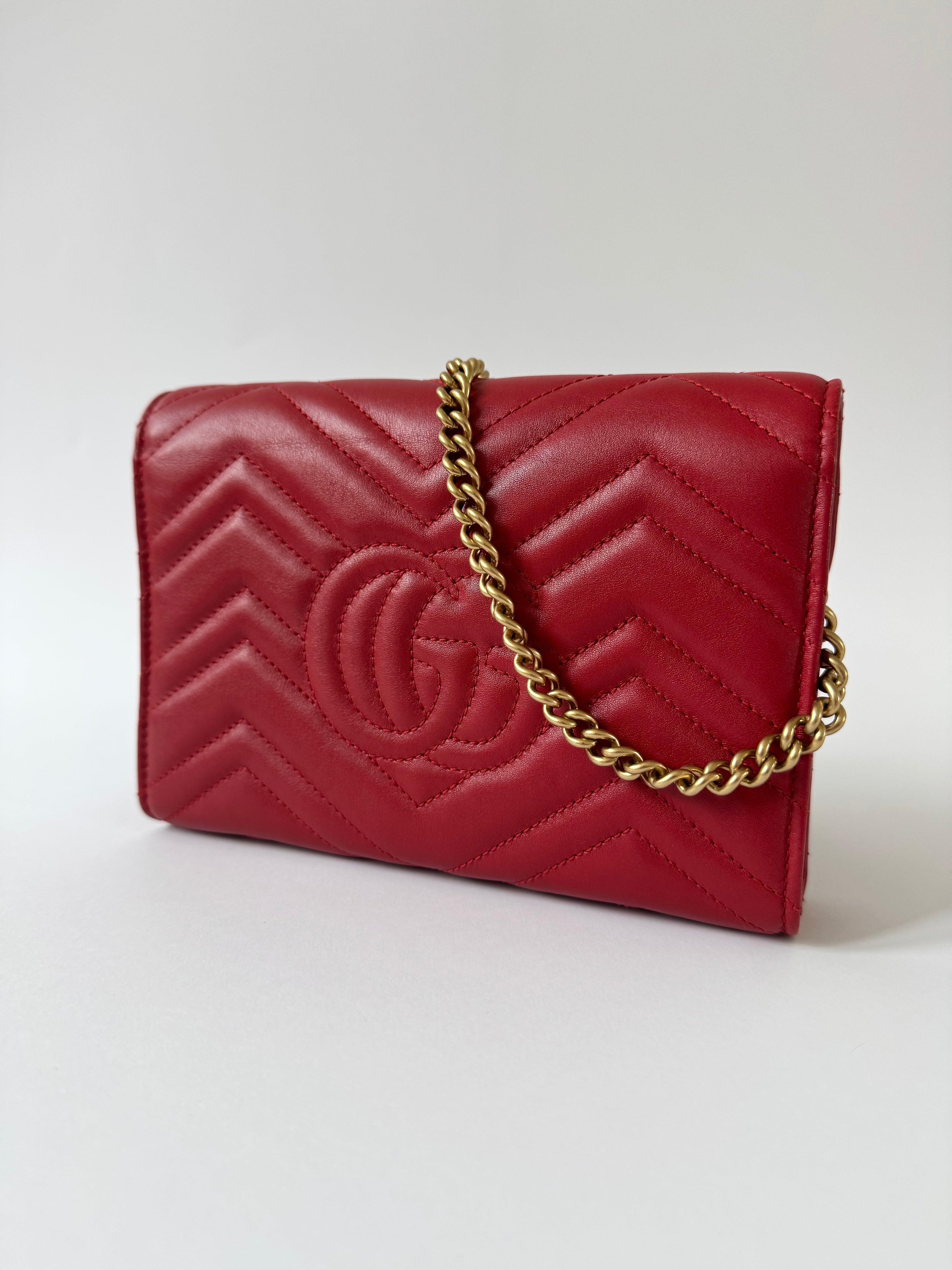 Gucci Marmont Wallet On Chain Maxi