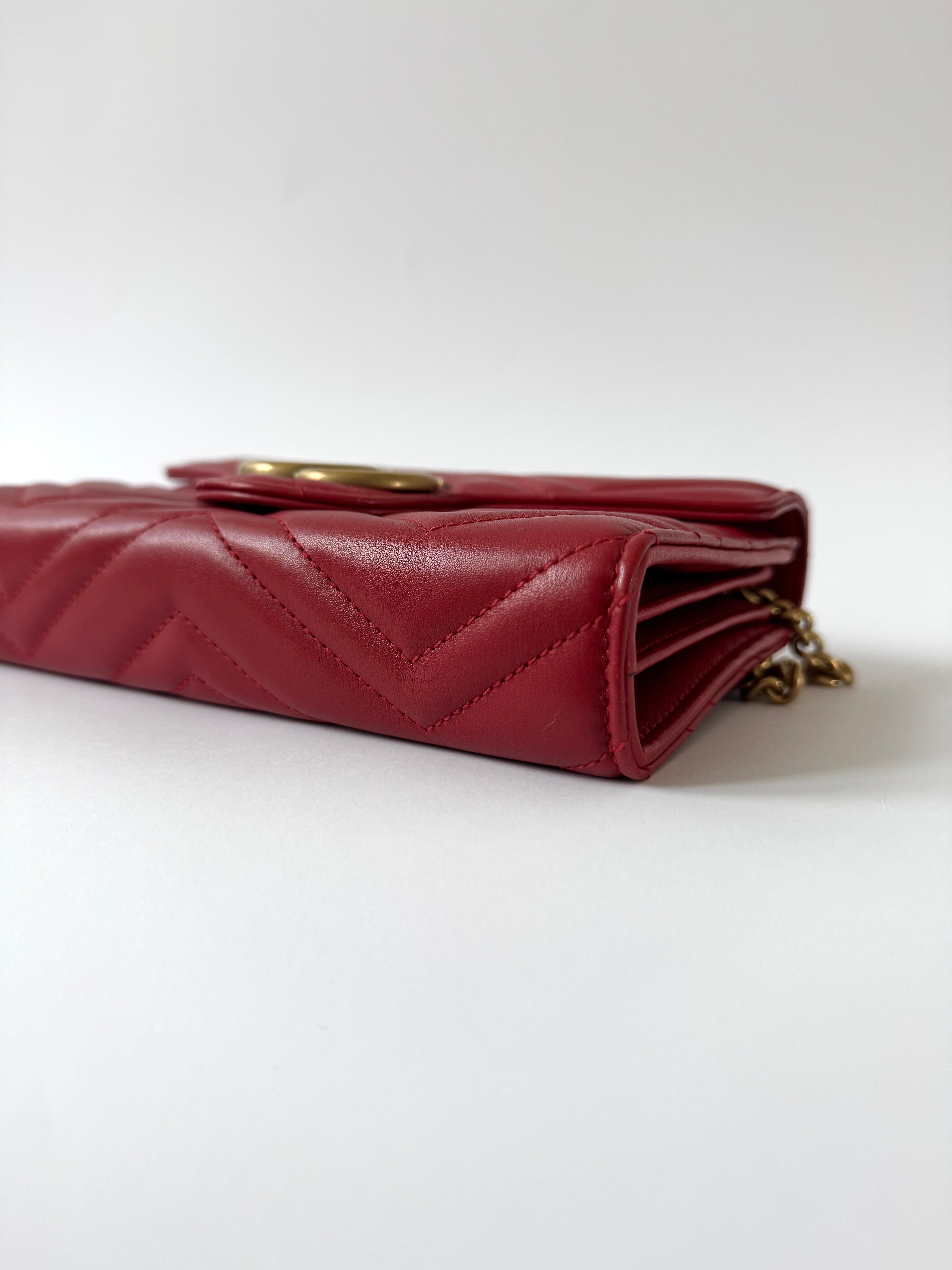 Gucci Marmont Wallet On Chain Maxi
