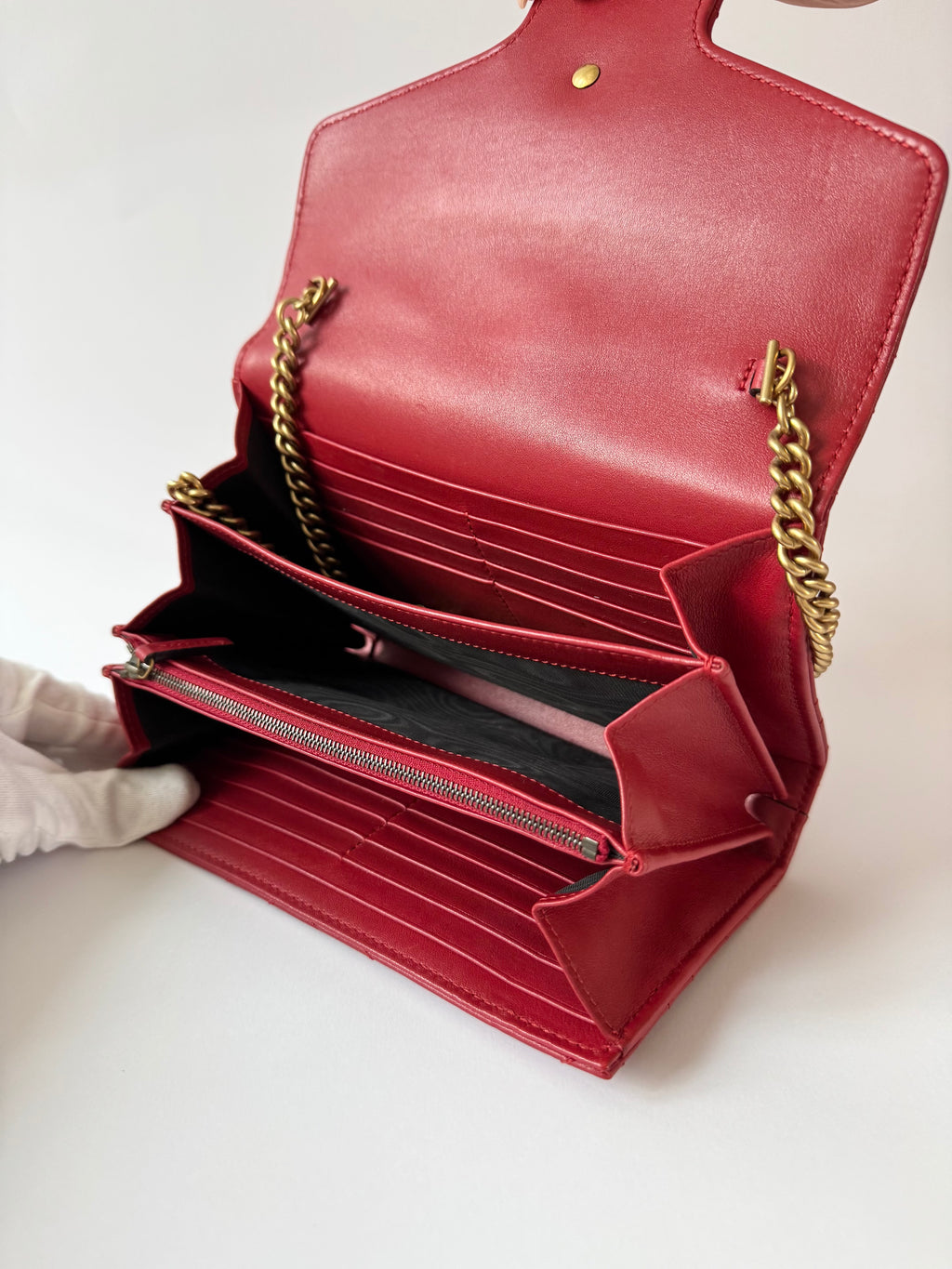 Gucci Marmont Wallet On Chain Maxi