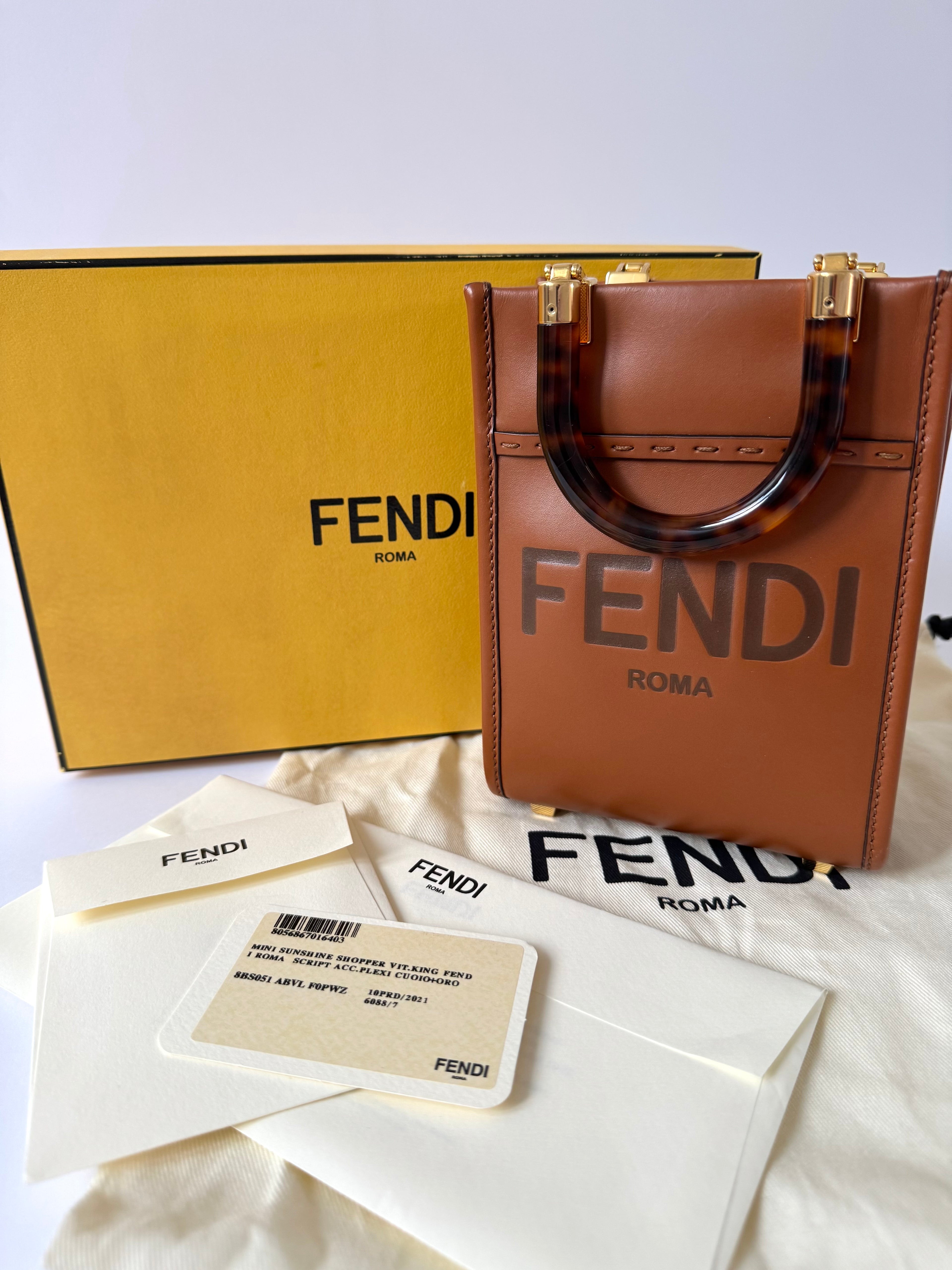 Fendi Mini Sunshine Shopper