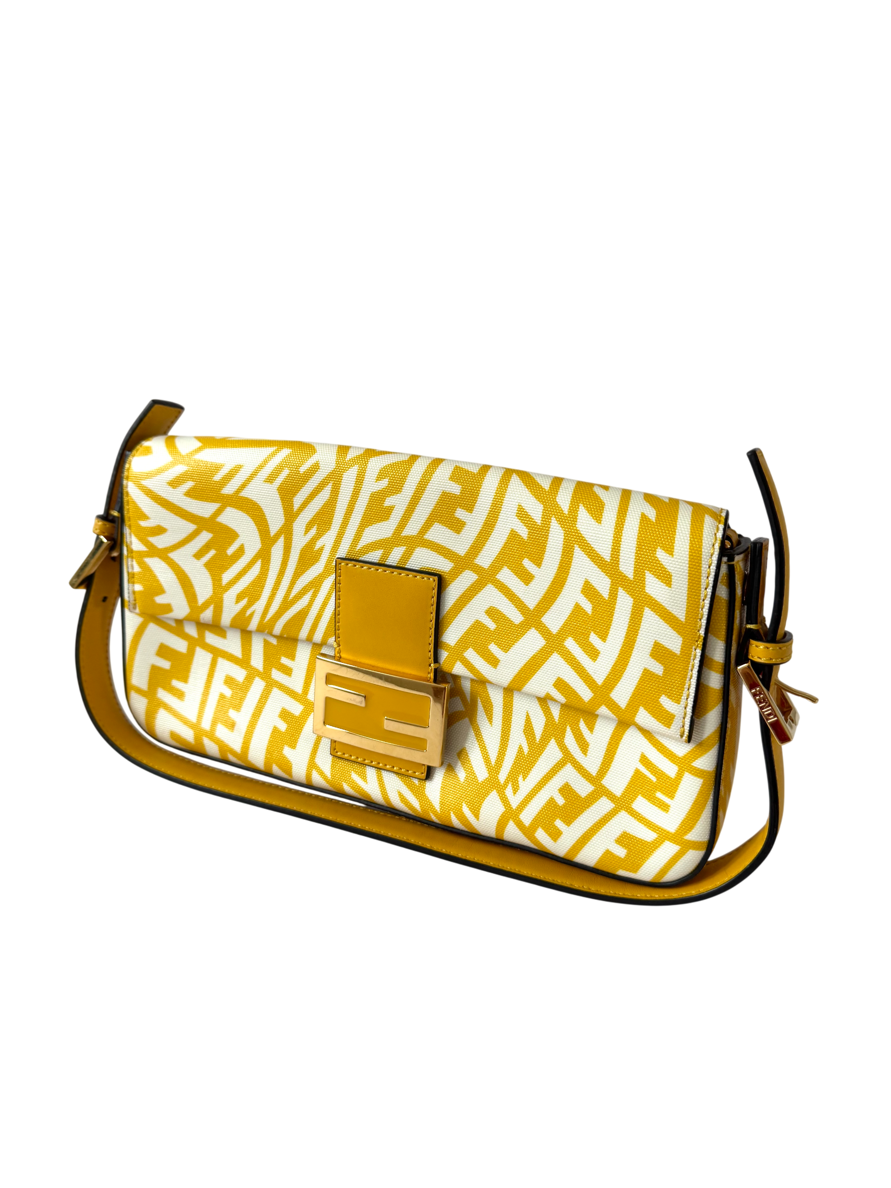 Fendi Baguette Vertigo Yellow