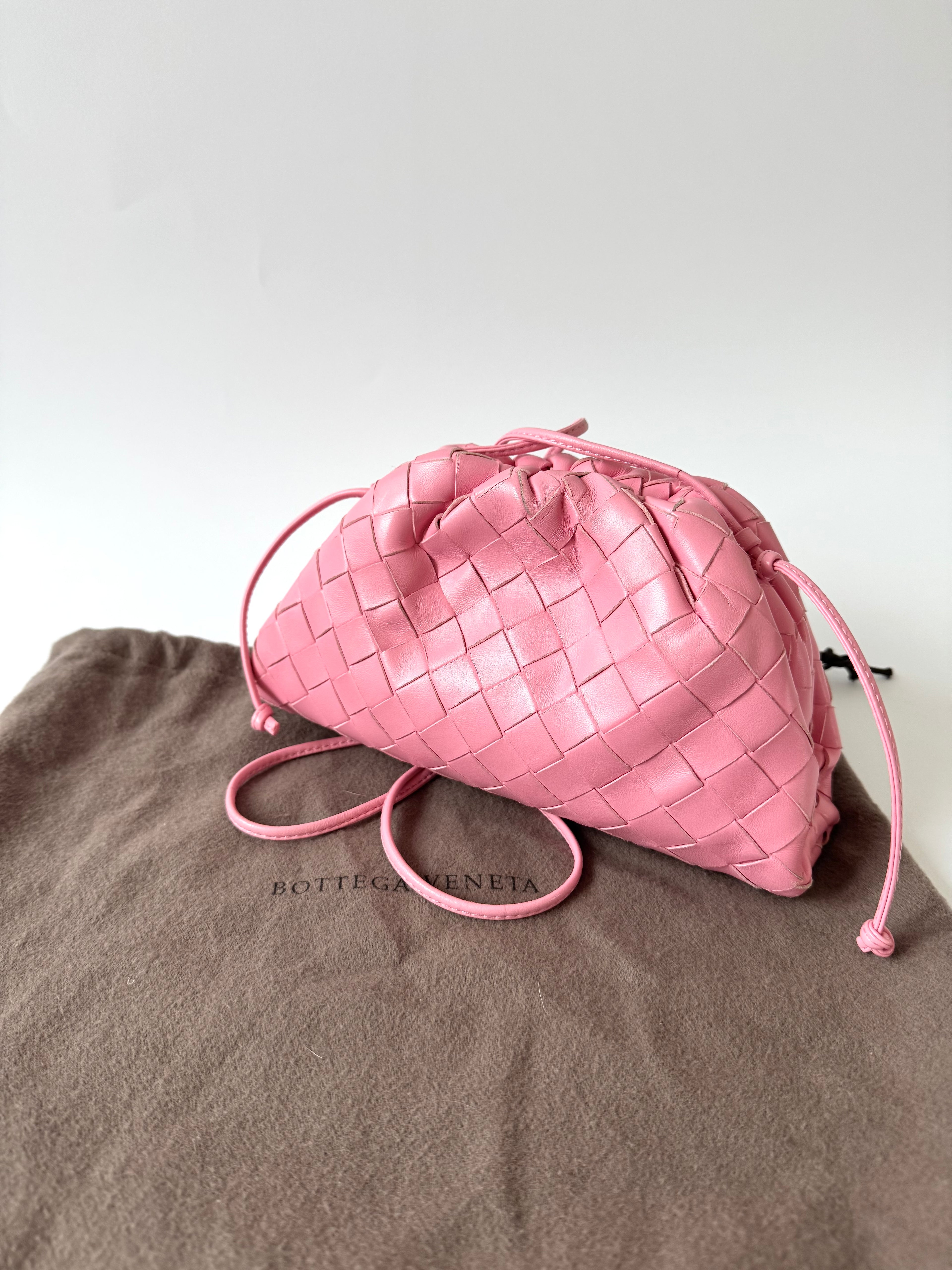 Bottega Veneta Mini Pouch Rosa
